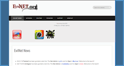 Desktop Screenshot of evilnet.org